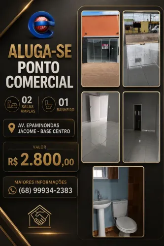 ALUGA-SE PONTO COMERCIAL