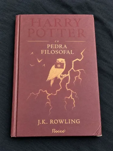 Harry Potter e a Pedra Filosofal - Livro Capa Dura Rocco