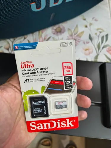 Vendo cartão de memória original 256 gb NOVO