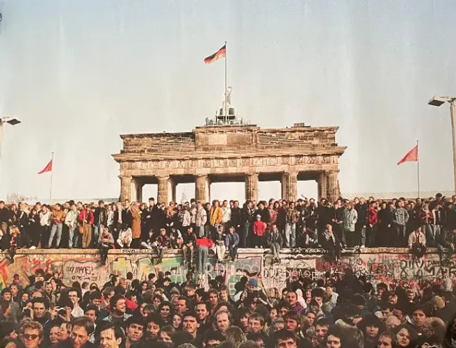 Poster Queda do Muro de Berlim 59 x 84