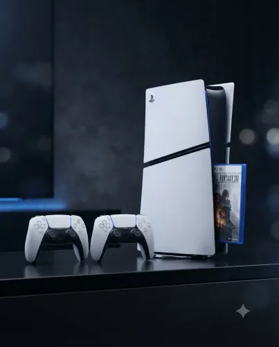 PLAYSTATION 5 + 2 CONTROLES