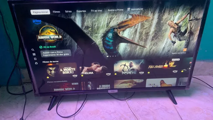 TV ANDROID TCL 32 POLEGADAS FUNCIONANDO 100%