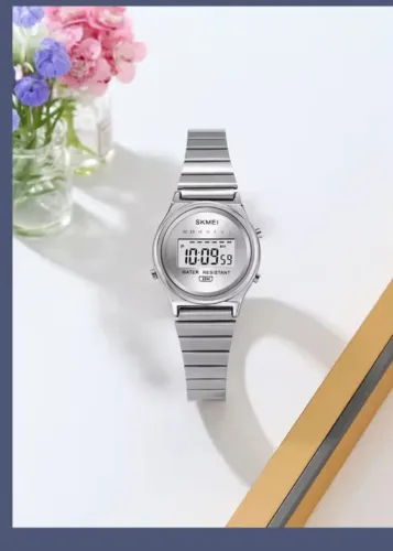 RELOGIO FEMININO SKMEI ORIGINAL ESTILO RETRÔ (ENTREGA GRÁTIS PARA FORTALEZA)