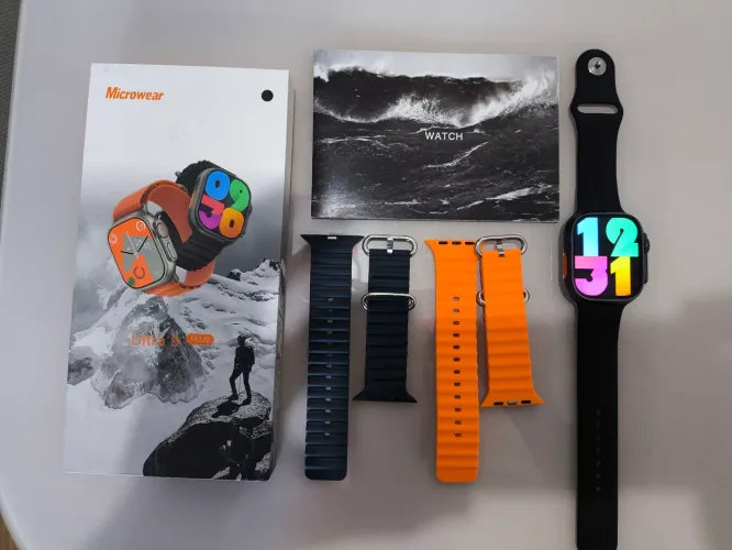 Relógio Smartwatch S9 Ultra Série 9 Nfc Gps 49mm