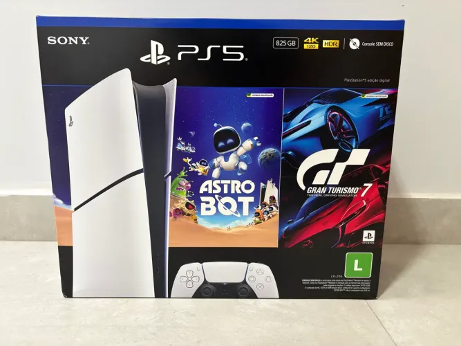 PlayStation 5 Slim Digital 825gb - Novo Lacrado