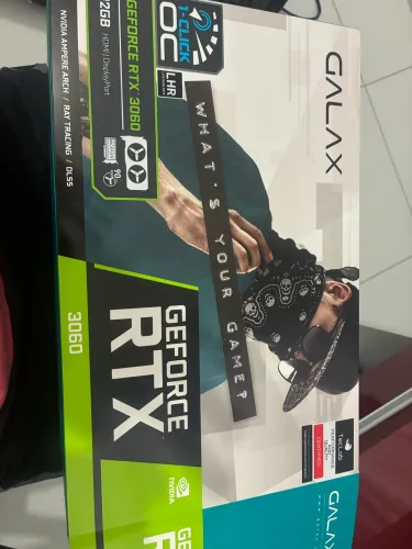 Placa de vídeo RTX 3060 12Gb