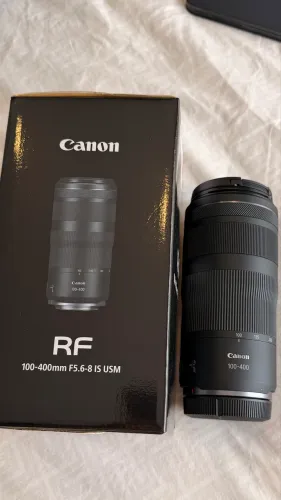 Lente canon RF 100-400 F5.6 USM