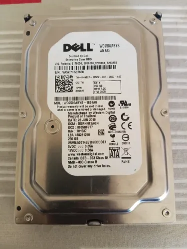 HD DELL 250GB