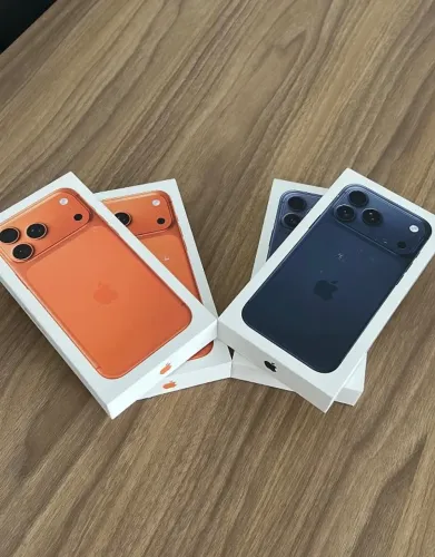 IPHONE 17 PRO MAX 256GB AZUL E LARANJA, LOJA NO RIOMAR, ACEITAMOS O SEU USADO.