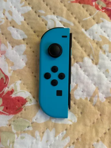 Controle Joycon Esquerdo Azul Neon Nintendo Switch Original Joy-Con