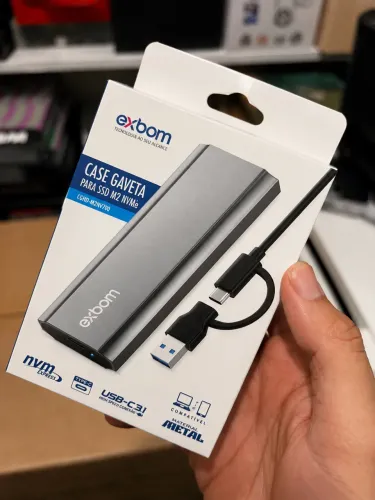 Case SSD nvme Exbom