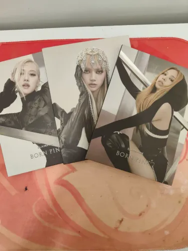 (LER DESCRIÇÃO) Blackpink Album Kpop Born Pink Jennie Lisa e Rose