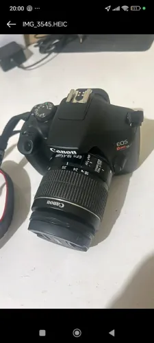 Camera Profissional Canon EOS Rebel T7 ? Semi nova, pronta para uso!