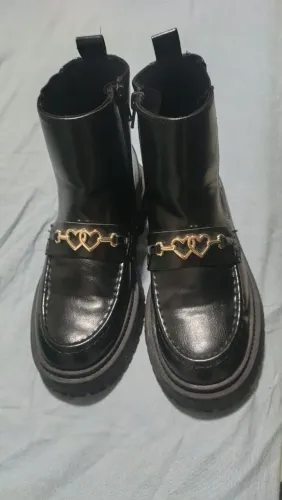 Bota Zara Infantil Preta