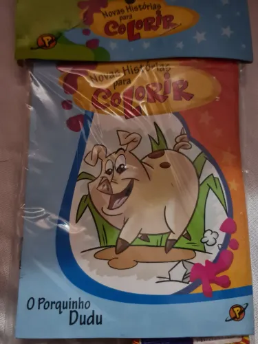 Mini livros para colorir com giz