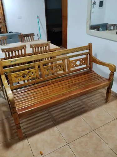 Banco rustico