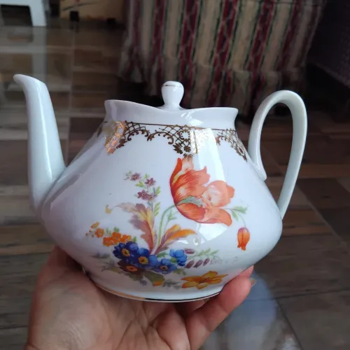 Bule porcelana Real
