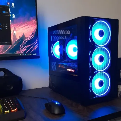 Computador Gamer mATX (Ryzen 5600 e RTX 4060)