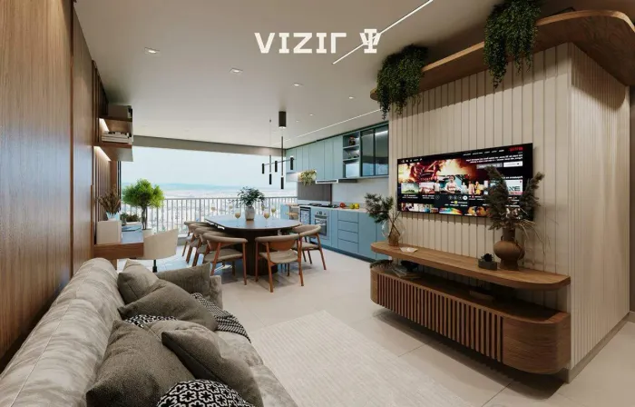 Parque Ecoville | Apartamento 03 Quartos, 77 m², à venda no Alto da Glória