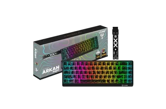 TECLADO GAMER MECÂNICO - CLANM *LANÇAMENTO