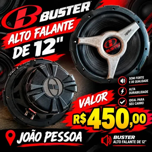 Alto falante da Buster de 12