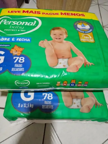 Fralda descartável