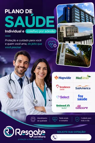Corretor de planos de saúde e seguros 