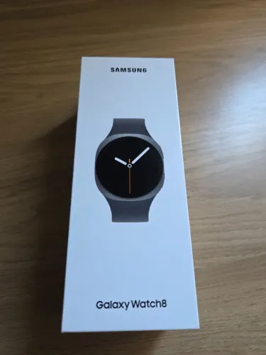 Smartwatch Samsung Galaxy Watch8 Smartwatch 40mm BT, Galaxy AI - Grafite, NOVO LACRADO