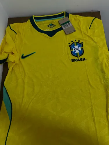 Camisa seleção Brasil titular jogador 26/27 amarela