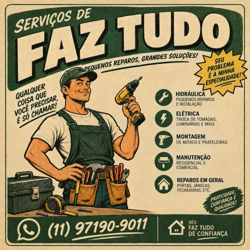 Serviços de Faz Tudo