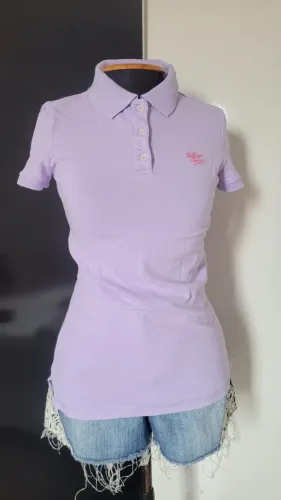 Camisa Feminina Polo Tommy Hilfiger, Veste P, Conservadíssima
