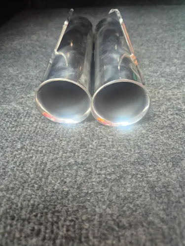 Vendo 2 suporte de varas para barco em inox polido.