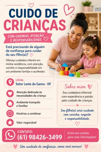 Cuida-se de criança