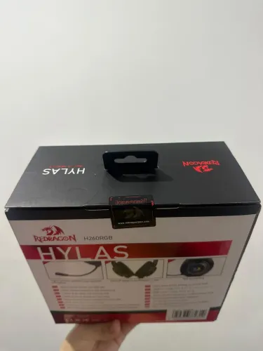 REDRAGON HYLAS H260RGB - NOVO E LACRADO