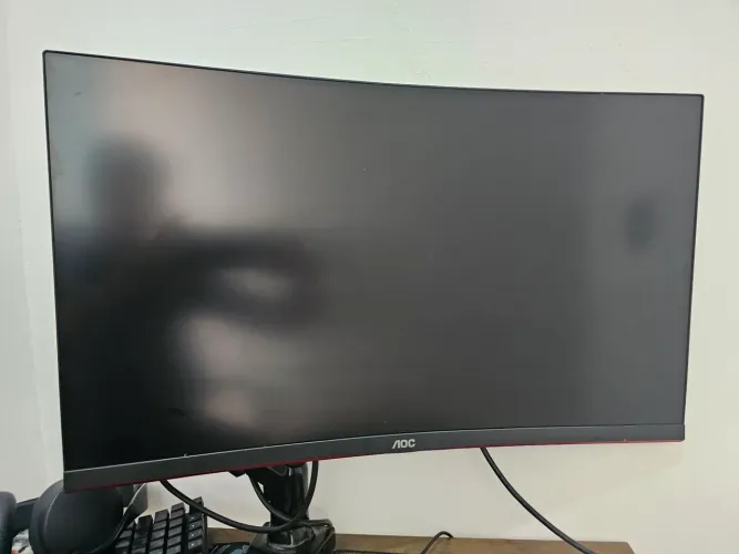 Monitor gamer 240hz, 27 polegadas curvo
