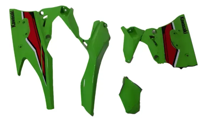 Carenagem Frontal Kawasaki Zx6r 636 20/24 P/pedaços 59863 Verde