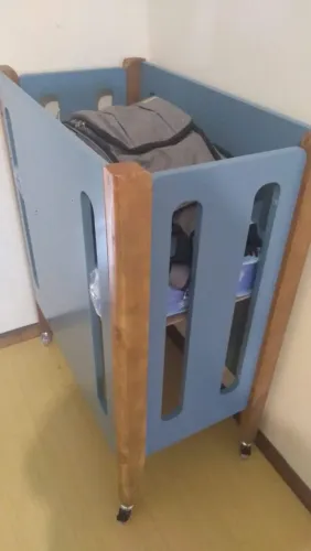 Berço 3 em 1(Moisés, berço e cama)