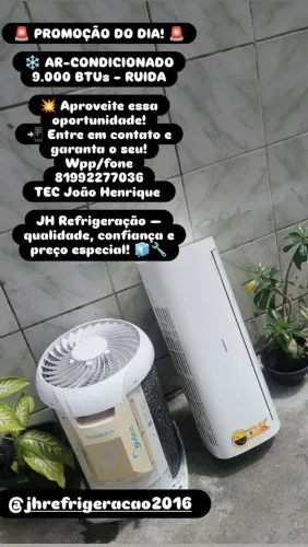 AR CONDICIONADO 9000NTUS SPLIT
