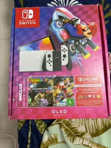 Nintendo Swicht Oled + jogo Zelda