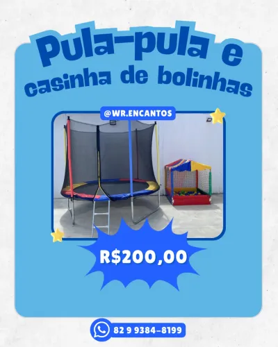 aluguel de brinquedos
