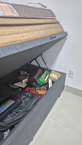 Cama de solteiro tipo Baú