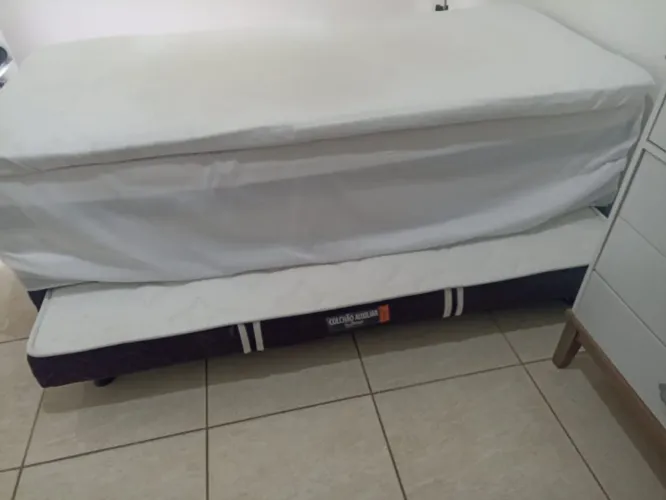 ColchoBox Solteiro com cama auxiliar 