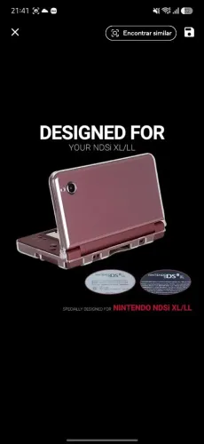 Case nintendo dsi XL 