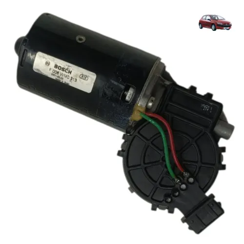 Motor limpador parabrisa Peugeot 206 2000 2001 2002 2003 04