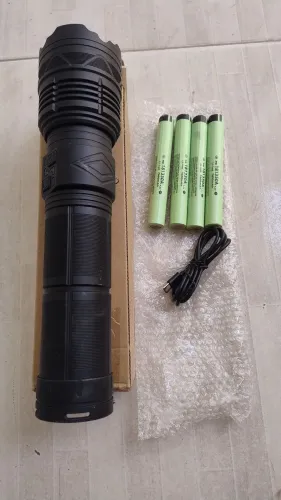 Super Lanterna Titanium Tática Lazer 100000<br>Lumens
