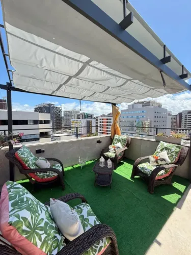 Apartamento para Venda em Maceió, Ponta Verde, 4 dormitórios, 2 suítes, 5 banheiros, 3 vag