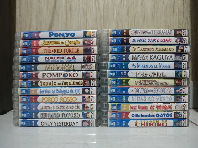 Coleção Studio Ghibli BLU Ray