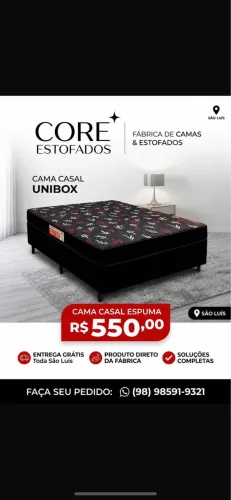 CAMAS NOVAS DIRETO DA FÁBRICA / Frete Grátis em toda São Luís.
