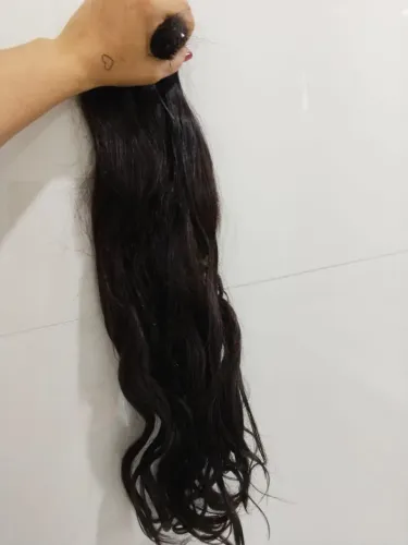 Cabelo humano 300g 65cm