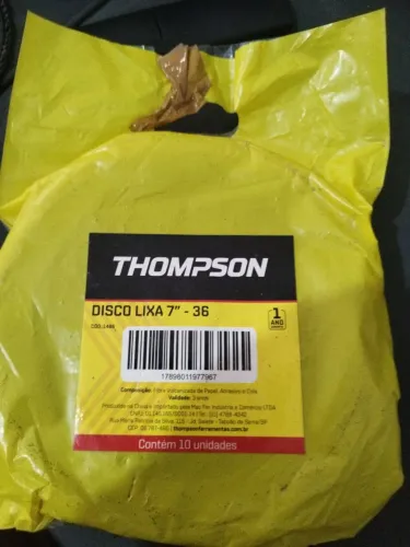 20 DISCOS LIXA 7" - 36 THOMPSON